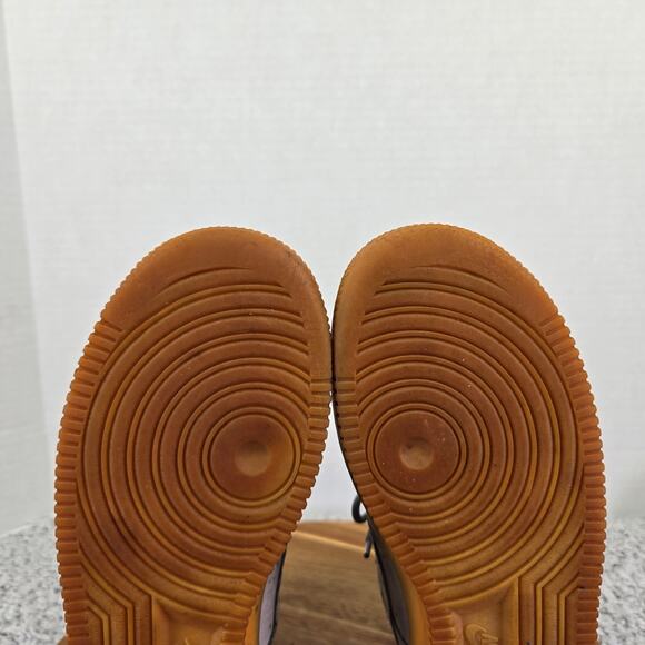 Nike Air Force 1 High WB GS Grey Gum Casual Athletic Sneakers Kids 6y 922066-002 - Picture 9 of 12